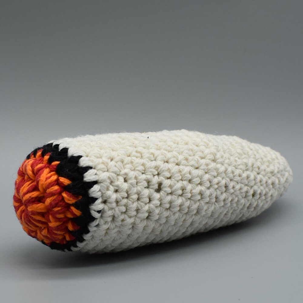 Handcrafted Crochet Catnip Doobie Cat Toy